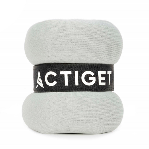 Obciążenia na ręce i nogi 2x0,5 kg do treningu fitness i cardio, szare