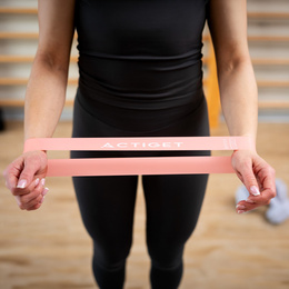 Gumy oporowe do ćwiczeń zestaw 5 szt. taśmy fitness do rehabilitacji opór 1-20 kg