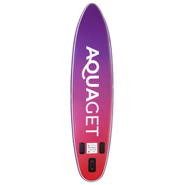Deska SUP 350 cm pompowana do pływania na stojąco paddleboard z siedziskiem i akcesoriami