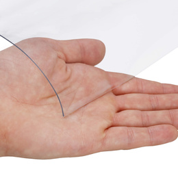 Mata pod krzesło, fotel biurowy 102x125x0,1cm podkładka na biurko transparentna