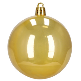 Bombki choinkowe 100 szt. zestaw dekoracji świątecznych nietłukące, złote