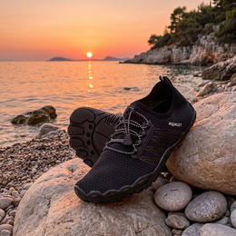 Buty do wody męskie rozm. 43 szybkoschnące buty na plażę, do pływania czarne