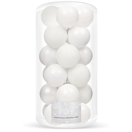 Bombki choinkowe na choinkę 4 cm zestaw 20 szt.