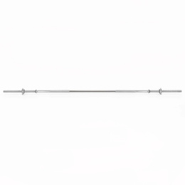 Gryf prosty olimpijski 180 cm sztanga ze stali chromowanej zaciski 25 mm