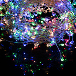Lampki choinkowe 100 LED druciki mikro na baterie