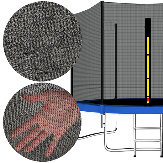 Osłona na sprężyny z siatką do trampoliny zewnętrzną 10FT 300/305/312 cm niebieska