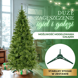 Choinka sztuczna 220 cm jodła kaukaska PE