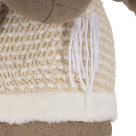 Świąteczny renifer 110 cm ozdoba pod choinkę figurka dekoracja bożonarodzeniowa