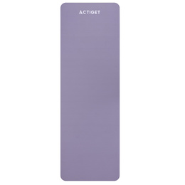 Mata do jogi, ćwiczeń fitness 183x61 cm antypoślizgowa, materac do stretchingu fioletowy