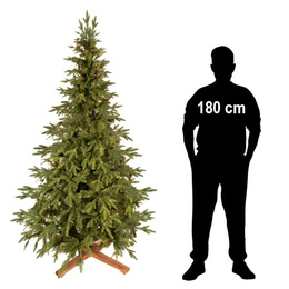 Choinka sztuczna 210 cm świerk himalajski jak żywy PE Royal Trees premium drzewko świąteczne