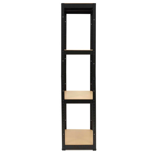 Regał magazynowy 170x80x40 cm 4 półki do przechowywania, garażu 700 kg