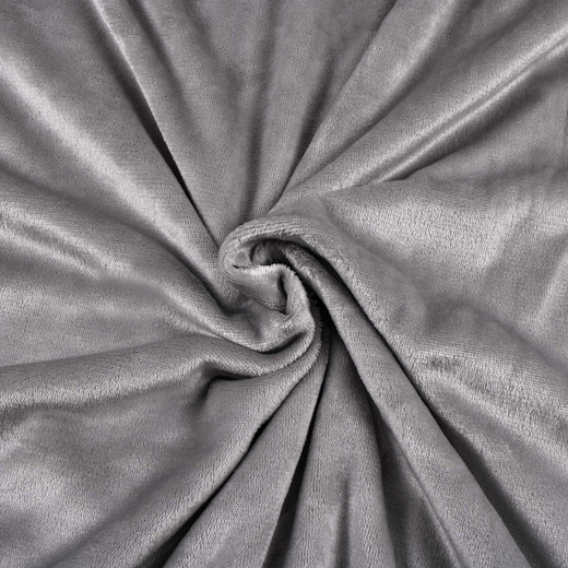 Narzuta na łóżko, pled 200x240 cm dwustronny koc na kanapę szary