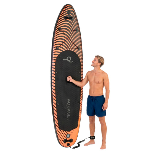 Deska SUP 350 cm pompowana do pływania na stojąco paddleboard z wiosłem i akcesoriami