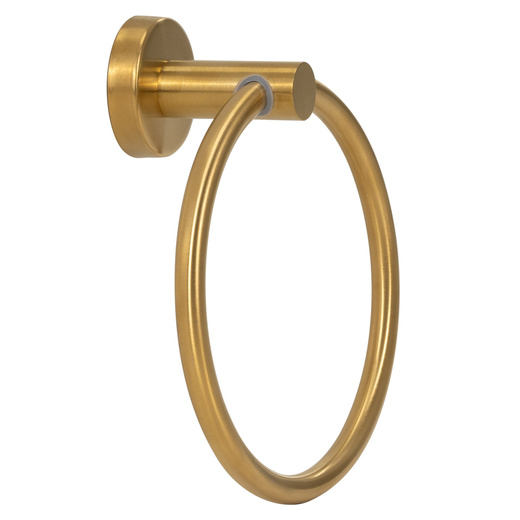 Wieszak na ręczniki, łazienkowy okrągły, uchwyt na ręczniki, złoty