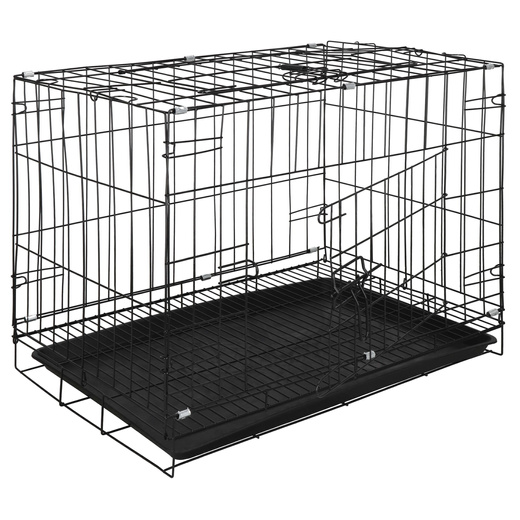 Klatka kennelowa dla zwierząt kojec dla psa kota rozmiar S 60 x 50 x 42 cm
