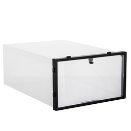 Pudełko na buty z otwieraną klapą 30,5x21x12,5 cm organizer na obuwie zestaw 10 szt.