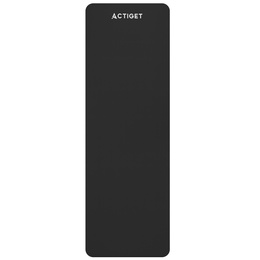 Mata do jogi, ćwiczeń fitness 183x61 cm antypoślizgowa, materac do stretchingu czarny