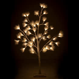 Świecące drzewko 90 cm sosna 48 Led drzewko świąteczne dekoracja ozdoba świetlna