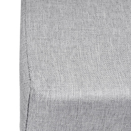 Schodki dla psa do łóżka 40 cm podest, rampa 4-stopniowa, szara