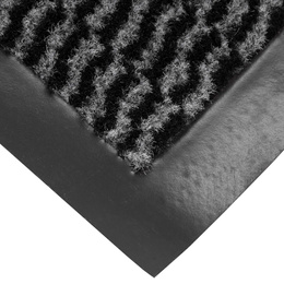 Wycieraczka wejściowa, mata pod drzwi 90x60 czarno-grafitowa