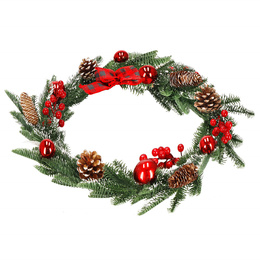 Wieniec świąteczny ozdoba na drzwi wianek 150 cm