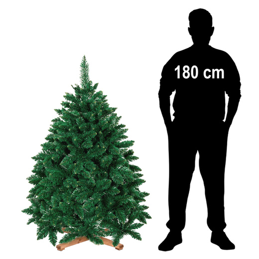 Choinka sztuczna 150 cm sosna leśna jak żywa Royal Trees premium z drewnianym stojakiem