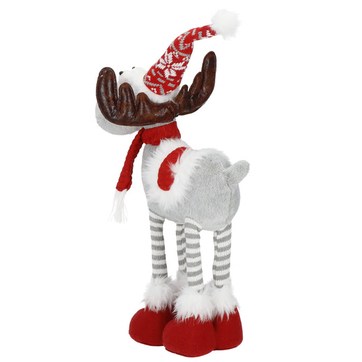 Świąteczny renifer 52 cm figurka ozdoba na święta