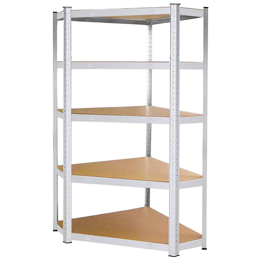 Regały metalowe 2 szt. z 5 półkami 180x90x40cm 875kg do garażu, piwnicy