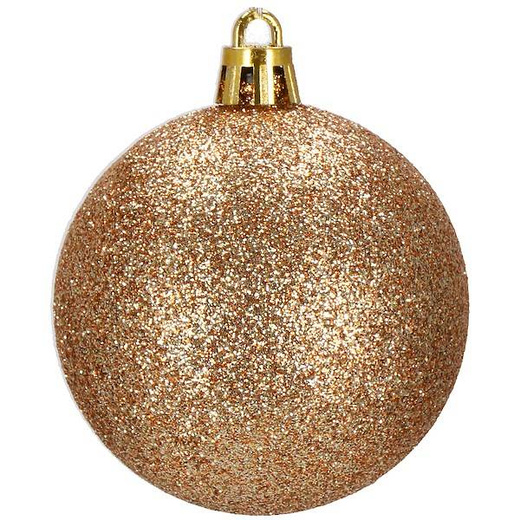 Bombki choinkowe 51 szt. ozdoby świąteczne zestaw rose gold 