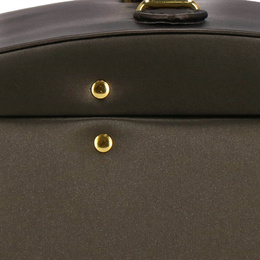Szkatułka na biżuterię ekoskóra 17,5x14x12,5 cm brązowy organizer z przegródkami