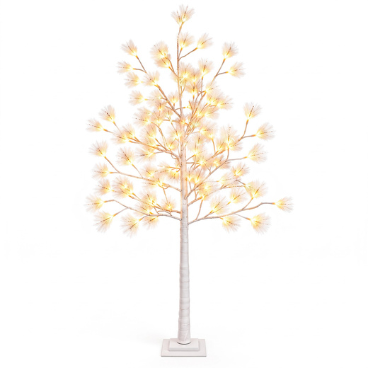 Świecące drzewko 180 cm sosna 120 Led drzewko świąteczne dekoracja ozdoba świetlna