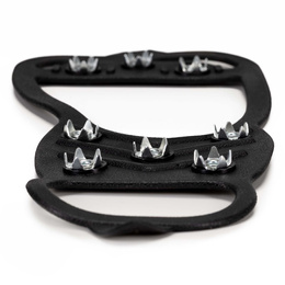 Raczki na buty turystyczne, nakładki kolce rozmiar 41-45 czarne