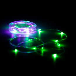 Lampki choinkowe zewnętrzne 100 LED 5 m Smart LED pilot, sterowanie Bluetooth IP44 multikolor