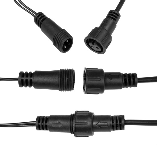 Lampki choinkowe 300 led zimny biały, flash niebieski 25,5 m oświetlenie świąteczne IP44