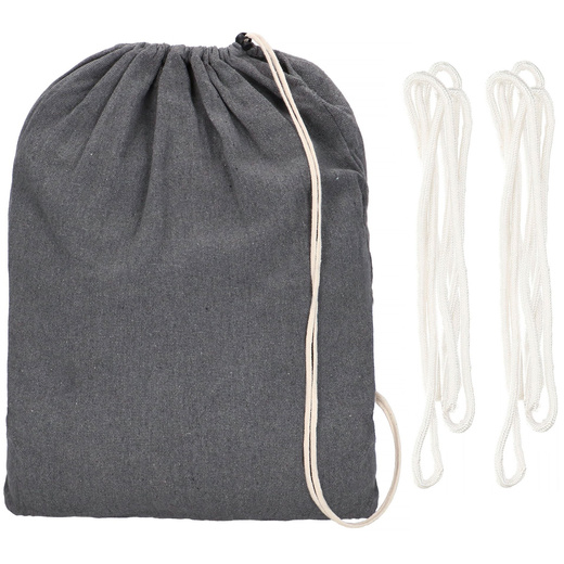 Hamak dwuosobowy 200kg bujak ogrodowy 200x150cm szaro-kremowy