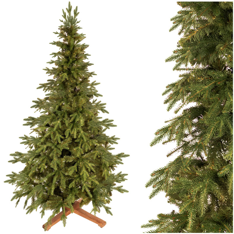 Choinka sztuczna 210 cm świerk himalajski jak żywy PE Royal Trees premium drzewko świąteczne