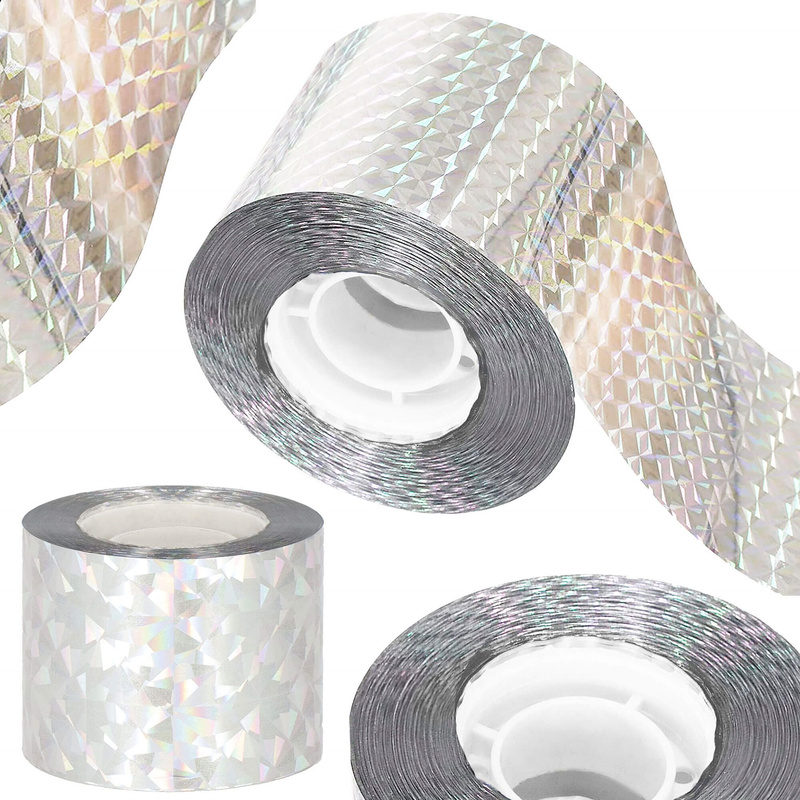 Taśma odstraszająca ptaki hologramowa 70m odstraszacz