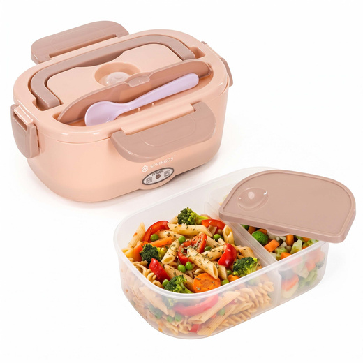 Pojemnik na żywność, podgrzewany Lunchbox elektryczny 1,5 l termos obiadowy