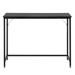 Biurko komputerowe nowoczesne 100x50x76 cm stolik loft industralny czarny