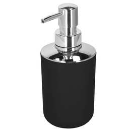 Zestaw łazienkowy 6w1 akcesoria do wc łazienki loft szczotka kubki kosz dozownik czarny