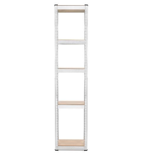 Regał magazynowy 180x40x40 cm 5-poziomowy do garażu, przechowywania 500 kg