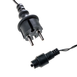 Lampki choinkowe 500 led światełka na prąd zewnętrzne biały zimny