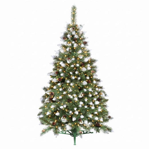Choinka sztuczna premium 150 cm sosna diamentowa drzewko bożonarodzeniowe