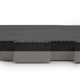 Mata treningowa, ochronna, puzzlowa 100x100 cm z pianki EVA 2 cm antypoślizgowa, grafitowo-szara