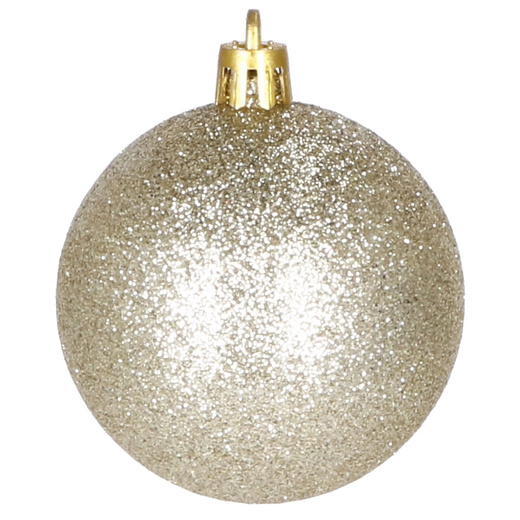 Bombki choinkowe 100 szt. ozdoby świąteczne zestaw złote