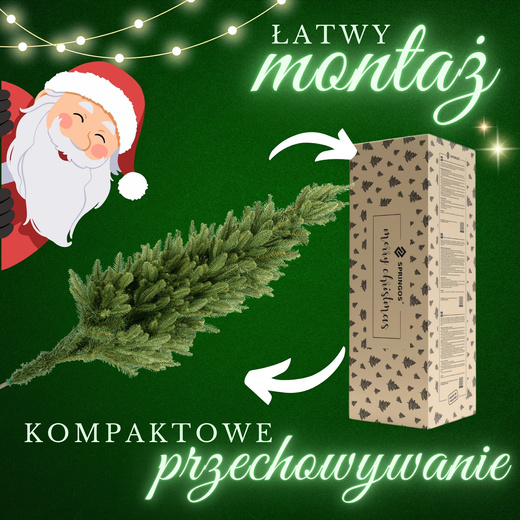 Choinka sztuczna premium 150 cm świerk PE