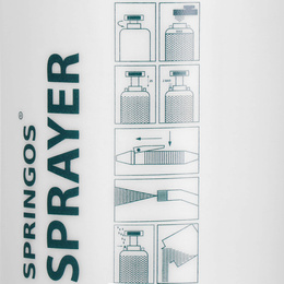 Opryskiwacz ciśnieniowy do roślin, spryskiwacz ogrodowy ręczny 8l