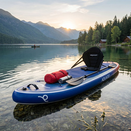 Deska pompowana do pływania SUP 350 cm z siedziskiem paddleboard z wyposażeniem