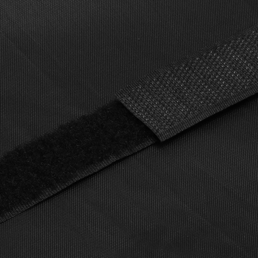 Pokrowiec na grilla 145x61x117 cm plandeka wodoodporna czarna