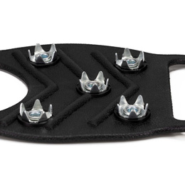 Raczki na buty turystyczne, nakładki kolce rozmiar 41-45 czarne